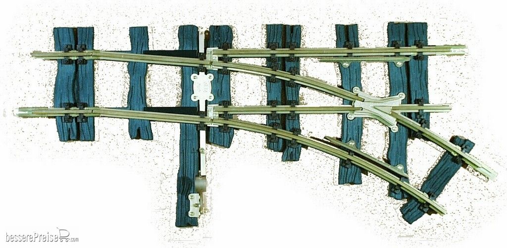 Heyn 3014.2 - Schleppweiche R0, 37,5° rechts, Fertigmodell