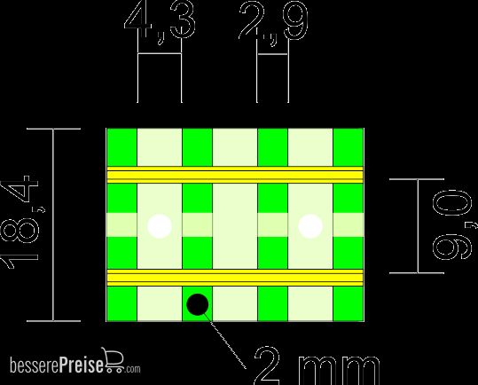 Digitalzentrale 309002 - Modulübergang 4 Schwellen - H0e