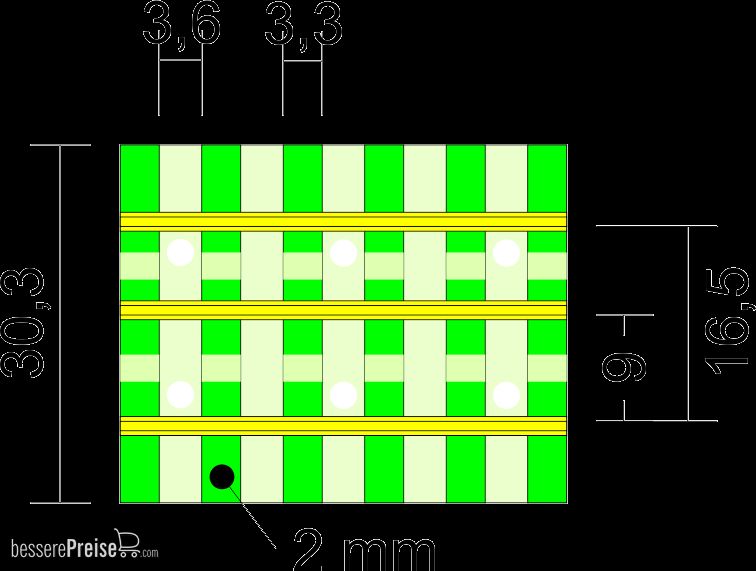 Digitalzentrale 309008 - Modulübergang 6 Schwellen - H0/H0e