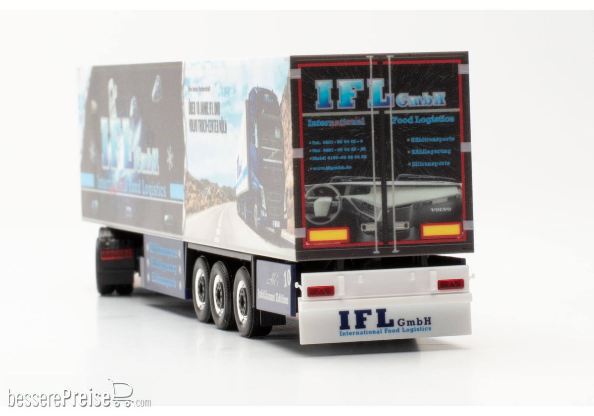 Herpa 314879 - Volvo FH Gl. XL Kühlkoffer-Sattelzug IFL Köln