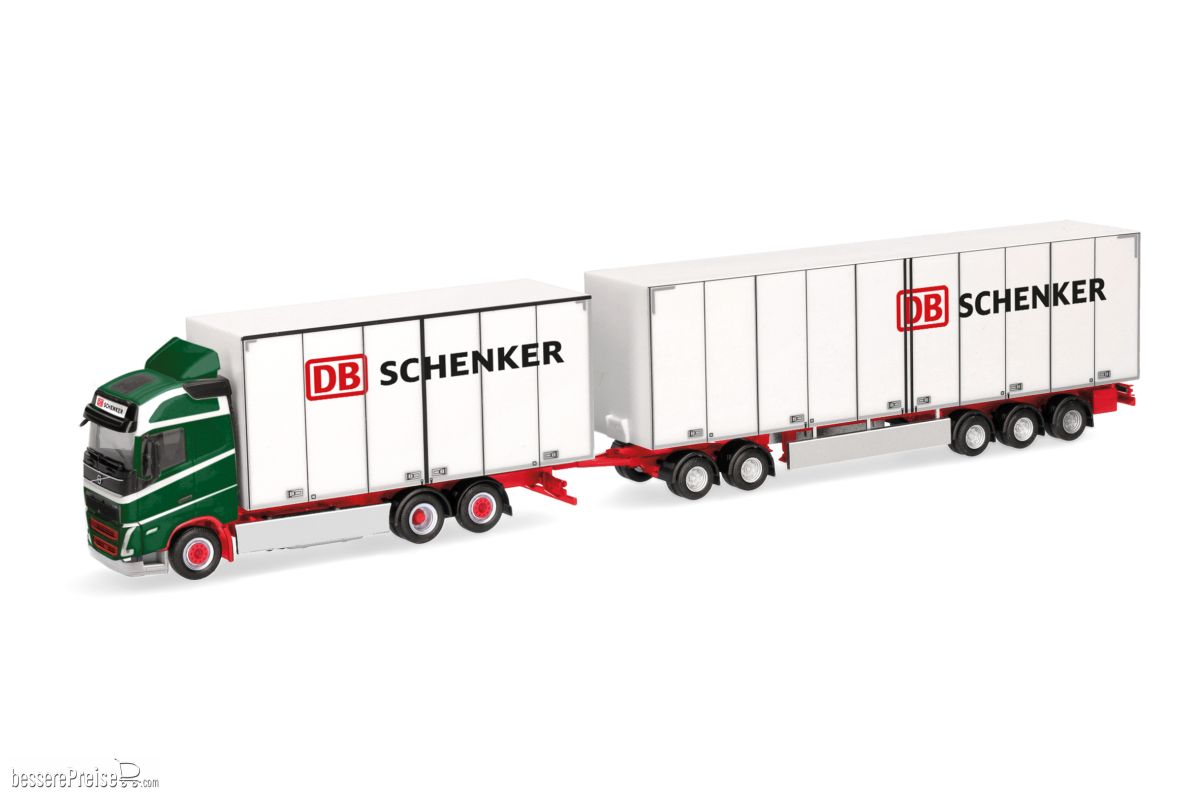 Herpa 316163 - Volvo FH GL 2020 Schwedencombi ´DB Schenker´ (Schweden/Göteborg)