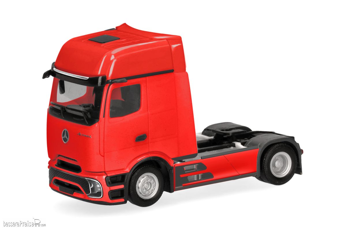 Herpa 318372 - Mercedes-Benz Actros L ProCabin Gigaspace Zugmaschine, rot