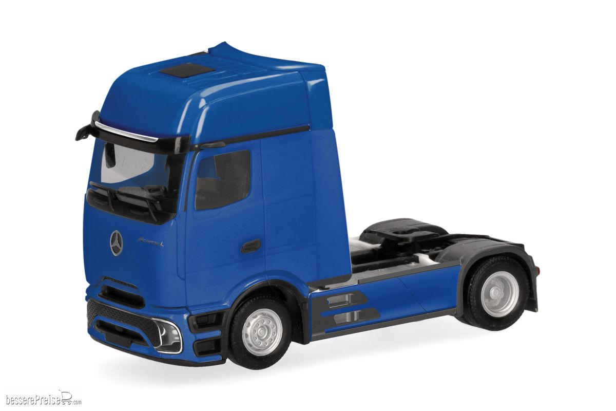 Herpa 318389 - Mercedes-Benz Actros L ProCabin Gigaspace Zugmaschine, blau