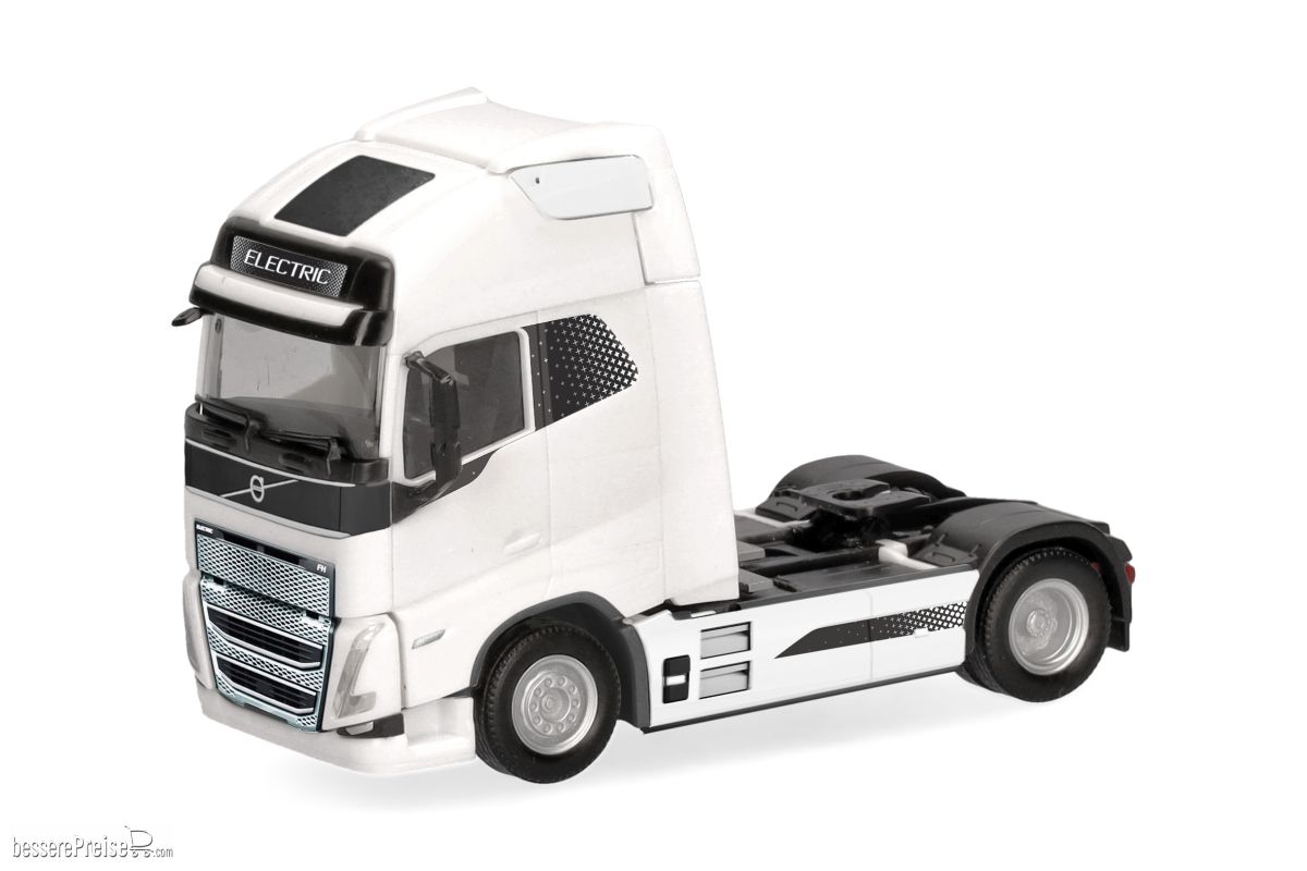 Herpa 318655 - Volvo FH GL XL 2020 Electric Zugmaschine, weiß