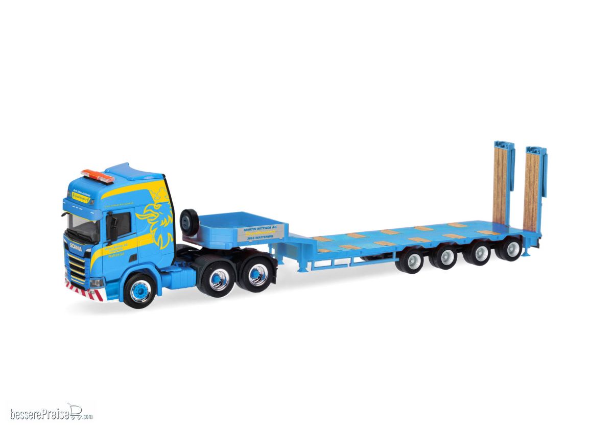 Herpa 318884 - Scania CR20 SemiTiLaSz Wittwer