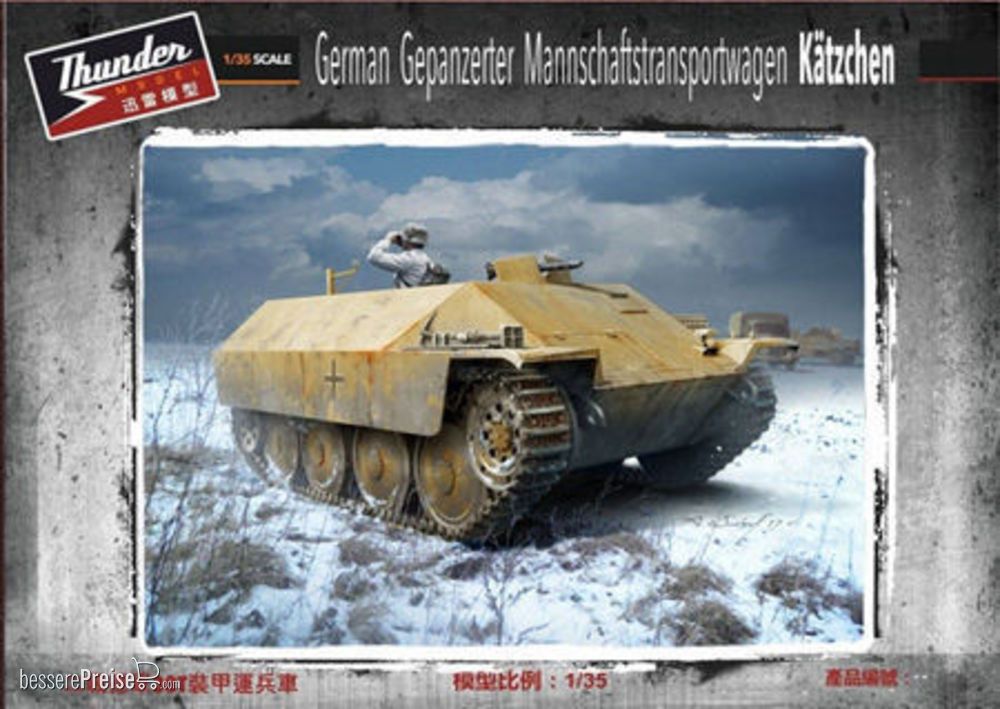 Thundermodels 35104 - German Gepanzerter Mannschaftstransport- -wagen Kätzchen