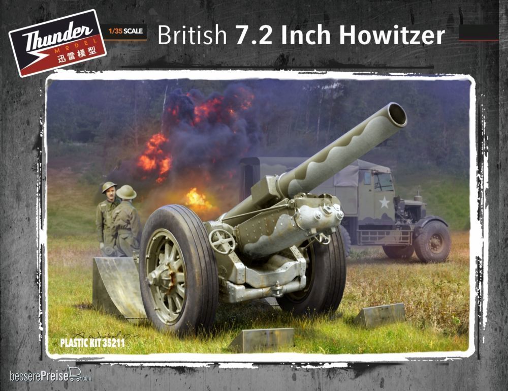 Thundermodels 35211 - British 7.2 Inch Howitzer