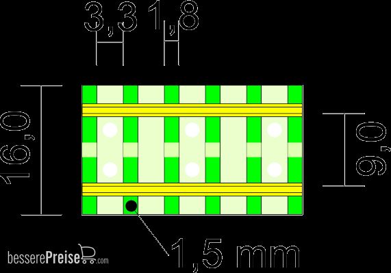 Digitalzentrale 329001 - Modulübergang 6 Schwellen - N