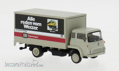 Brekina 35935 - Bedford TK der DB mit Wetterwerbung