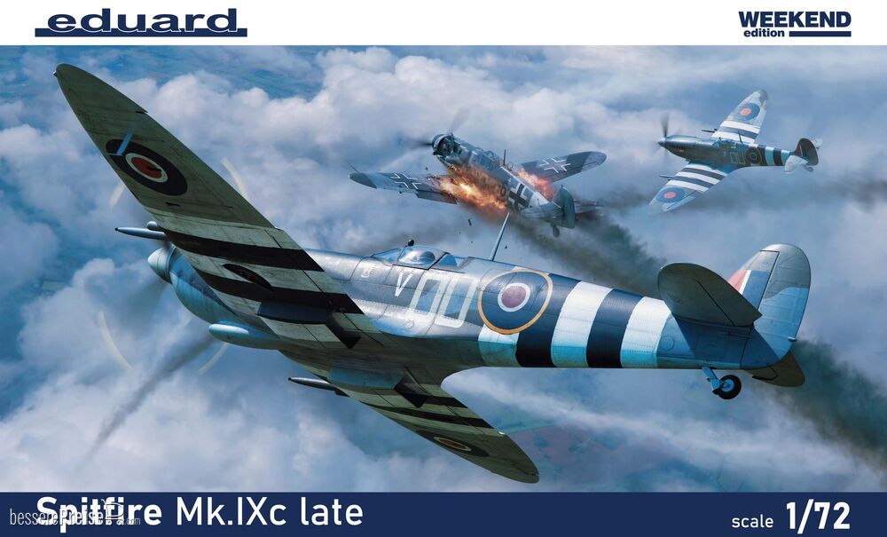 Eduard Plastic Kits 7473 - Spitfire Mk.IXc late 1/72 EDUARD-WEEKEND