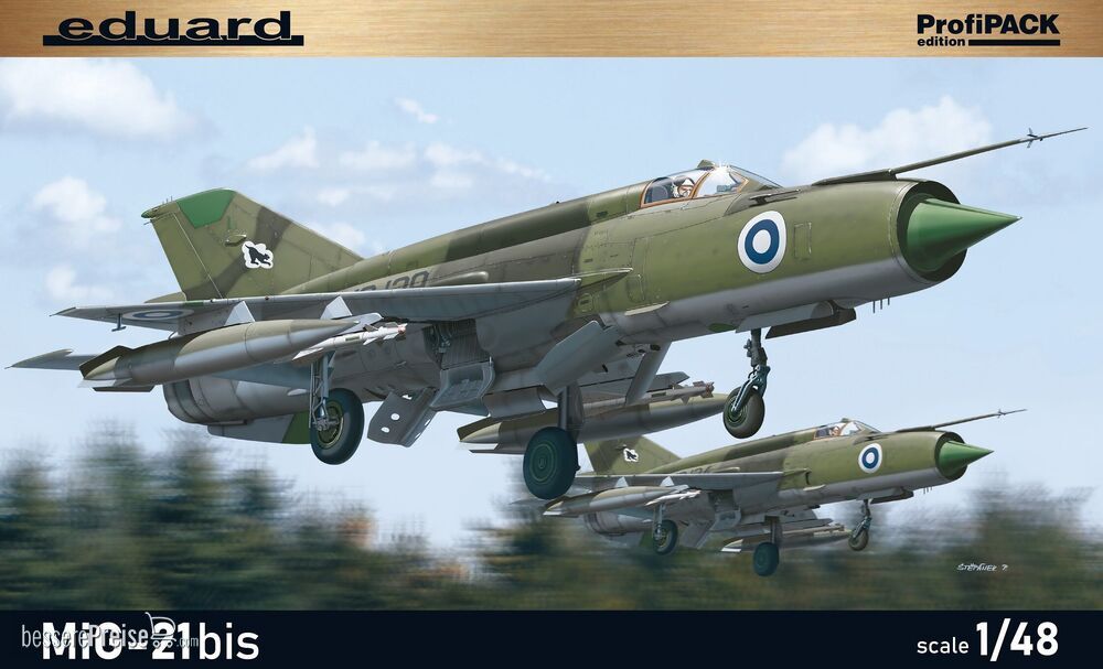 Eduard Plastic Kits 8232 - MiG-21BIS Profipack