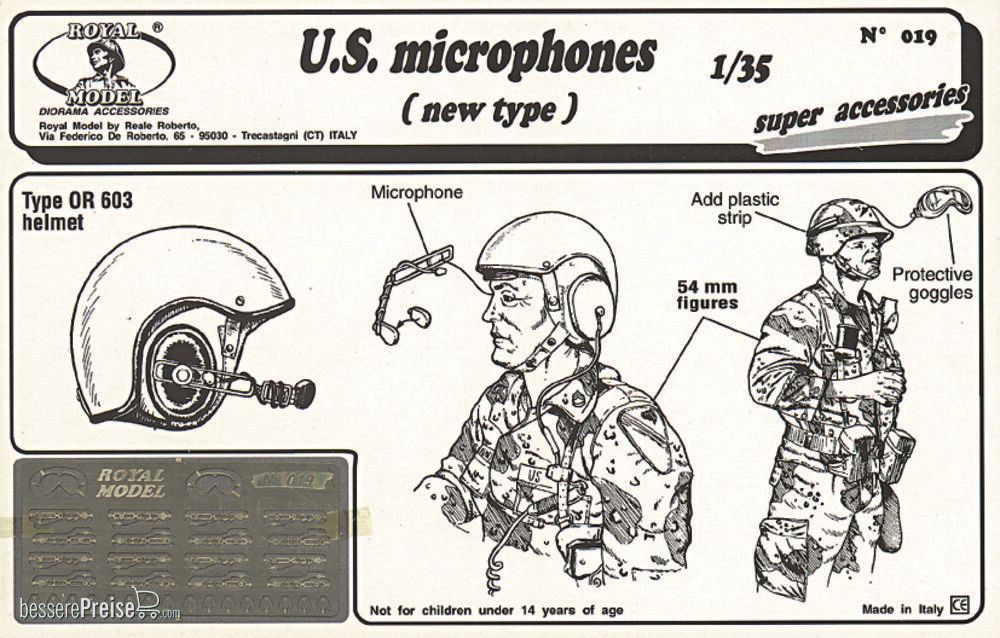 Royal Model RM019 - U.S. Microphones new type