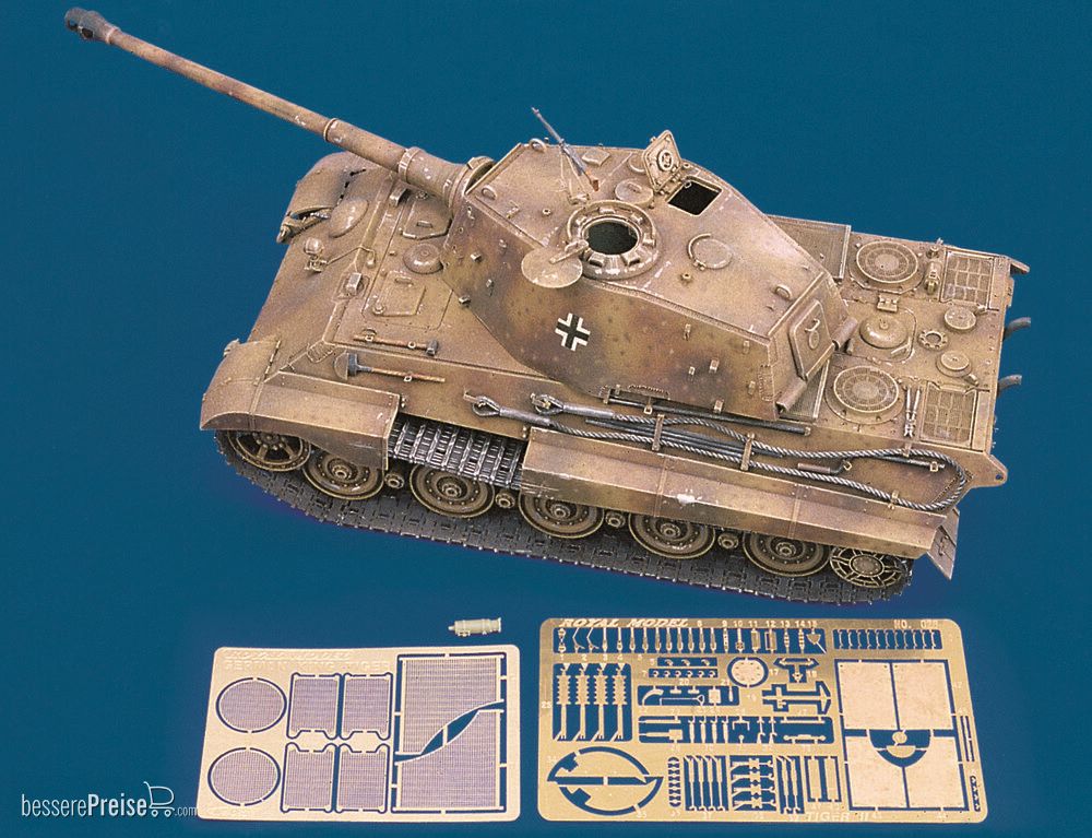 Royal Model RM028 - King Tiger (for old Tamiya kit