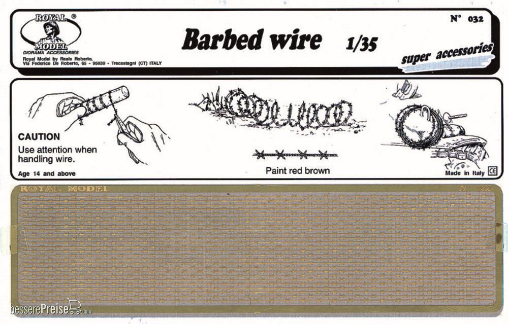 Royal Model RM032 - Barbed wire