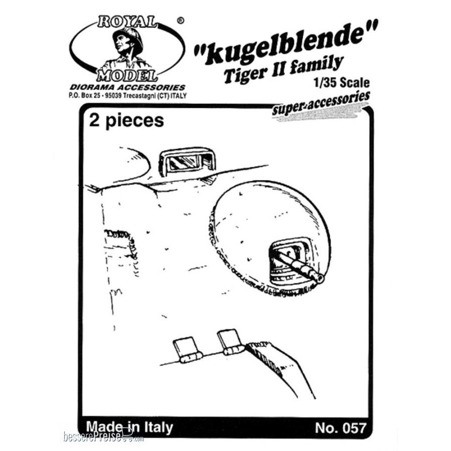 Royal Model RM057 - Kugelblende tiger II family