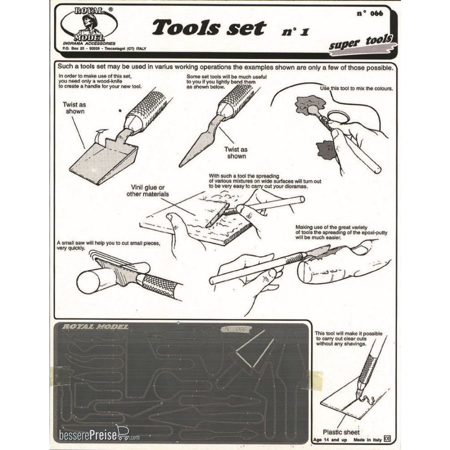 Royal Model RM066 - Tool set n.1