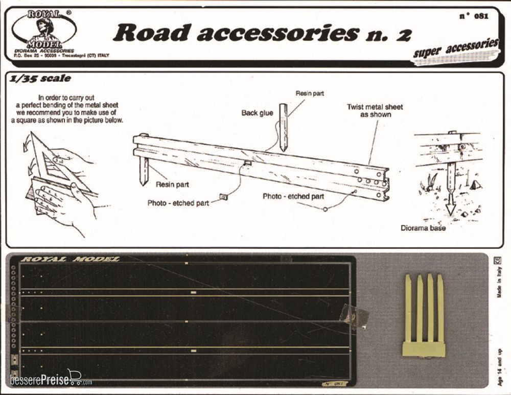 Royal Model RM081 - Road accessories n.2