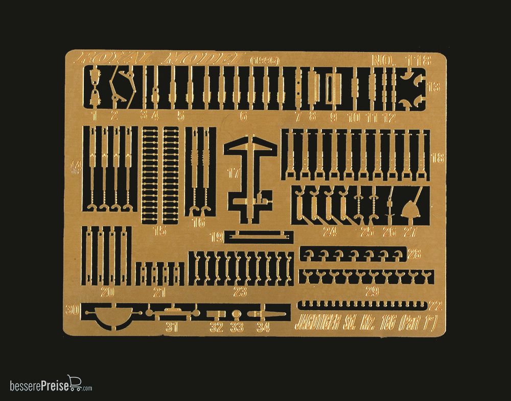 Royal Model RM118 - Jagdtiger part 1 (for Dragon kit)