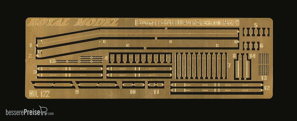 Royal Model RM122 - StuG III Ausf part 2 (for Tamiya kit)