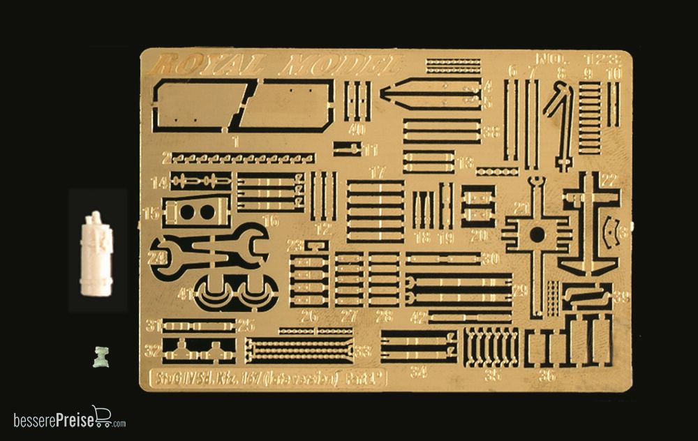 Royal Model RM123 - StuG IV late version n.1 (for Tamiya kit)