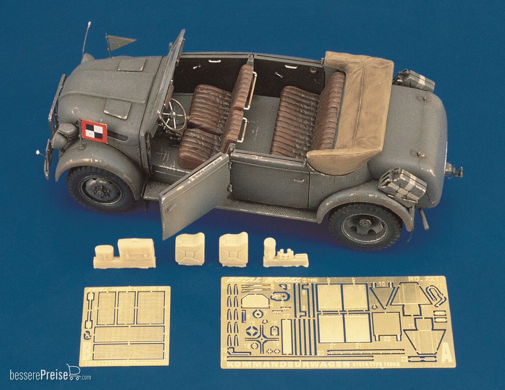 Royal Model RM221 - Kommandeurwagen type 1500A (for Tamiya