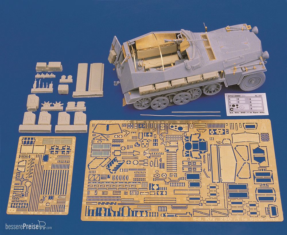 Royal Model RM237 - Sd. 250/1 le Spw Alte (for Dragon kit)