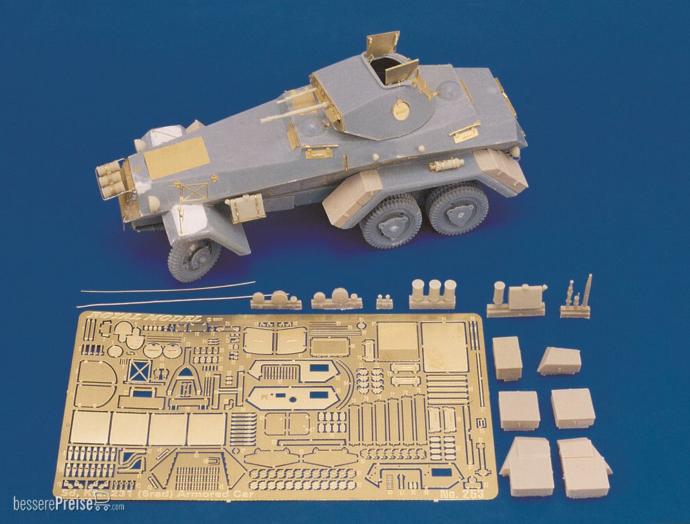 Royal Model RM253 - Sd. Kfz. 231 (6 rad) Armored Car (for Historic kit)