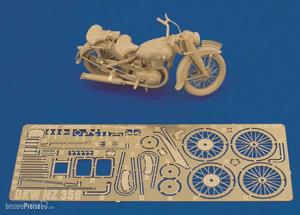 Royal Model RM257 - German Motorcicle DKW NZ 350 (for Tamiya kit)