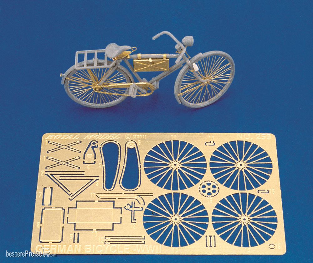 Royal Model RM259 - German bicycle-WWII (for Tamiya kit)