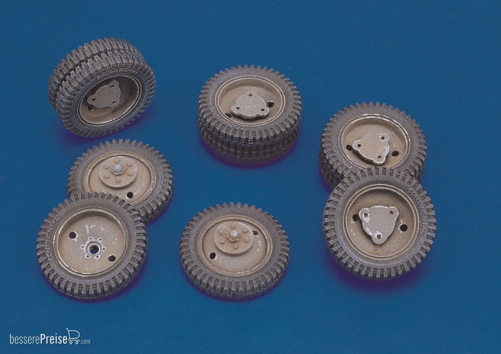 Royal Model RM265 - Sd. Kfz. 231 wheels