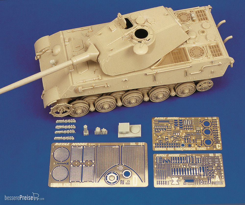 Royal Model RM274 - German King Tiger ´Porsche turret?