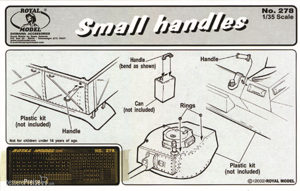 Royal Model RM278 - Small Handles (1/35-