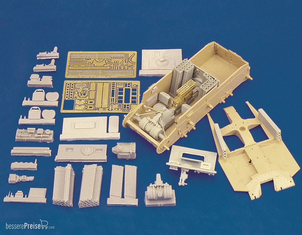 Royal Model RM301 - Marder III gW.38 t Interior Details