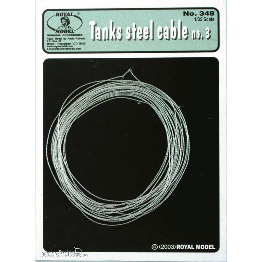 Royal Model RM348 - Tanks Steel Cable n.3