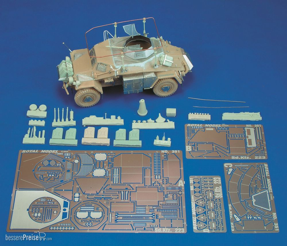 Royal Model RM351 - Sd.Kfz. 223 (for Tamiya kit)