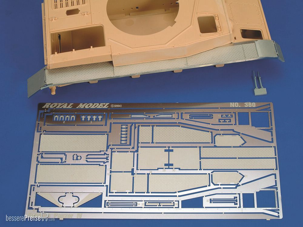 Royal Model RM360 - Fenders Panzer IV (for Tamiya kit)