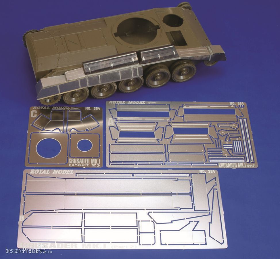 Royal Model RM385 - Crusader MK I - Part 1 (for Italeri kit)