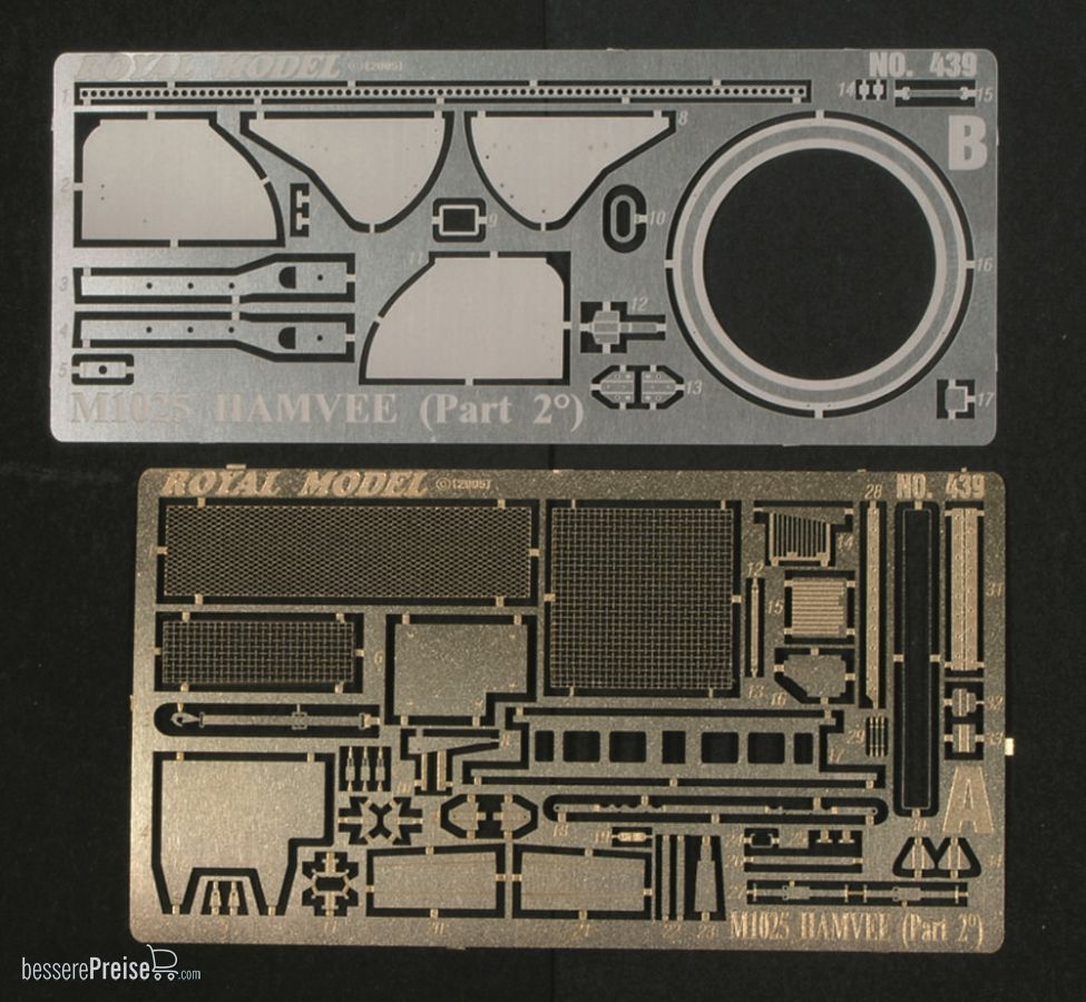 Royal Model RM439 - M1025 Hamvee part 2° (for Tamiya kit)