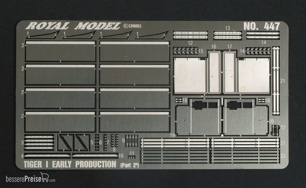 Royal Model RM447 - Tiger I Early Production-Part 2 (for Tamiya kit)