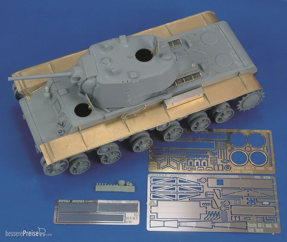 Royal Model RM479 - KV-1 mod. 42 Cast Turret? Part 1° (for Trumpeter kit)