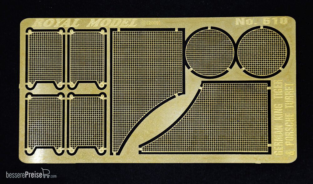 Royal Model RM610 - Engine grill screen Tiger II