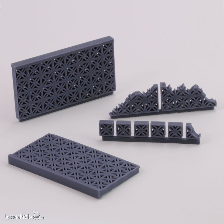 Royal Model RM1014 - Railing for buildings Middle East 3D printed