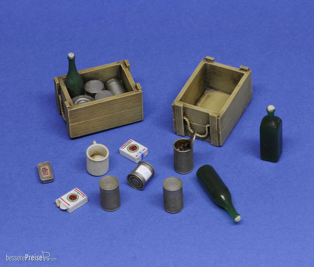 Royal Model RM1037 - Crates, cans and bottles