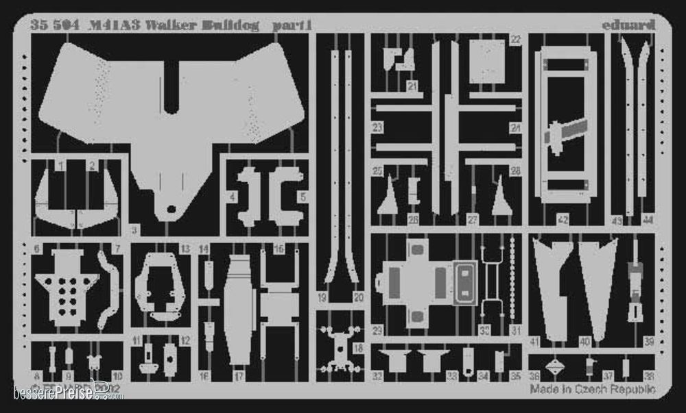 Eduard Accessories 35504 - M41A3 Walker Bulldog