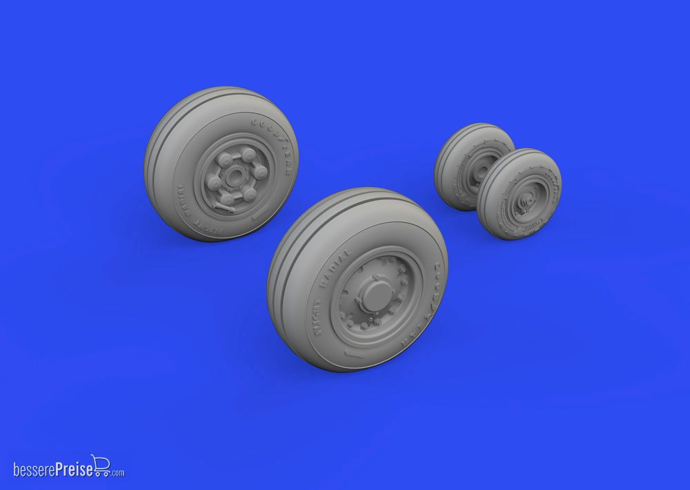 Eduard Accessories 672283 - Tornado wheels for REVELL