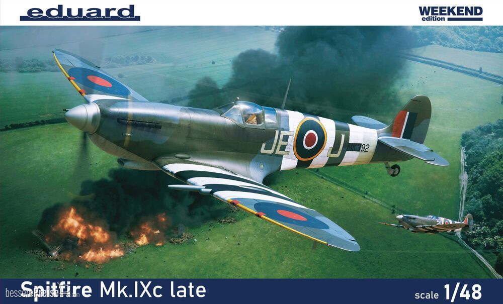 Eduard Plastic Kits 84199 - Spitfire Mk.IXc late 1/48 EDUARD-WEEKEND