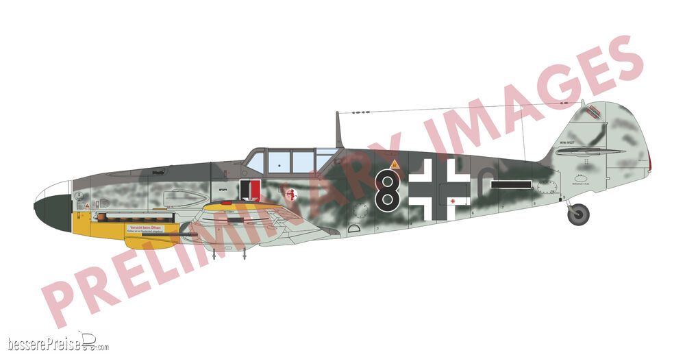 Eduard Plastic Kits 84203 - Bf 109G-4 EDUARD-WEEKEND