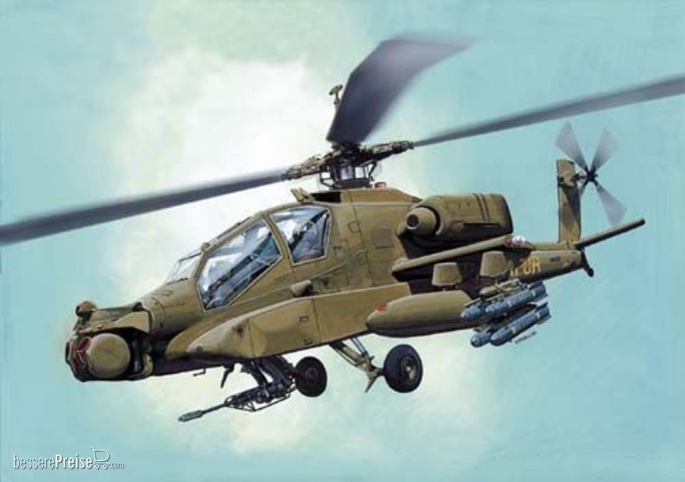 Mirage Hobby 72052 - McDonnell Douglas AH-64 Apache IFOR Bosnien