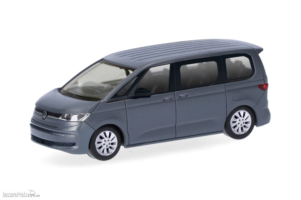 Herpa 421171 - Volkswagen (VW) Multivan, Pure Grey