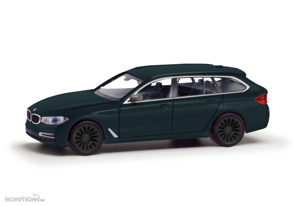 Herpa 430708-004 - BMW 5er Touring, oxfordgrün II